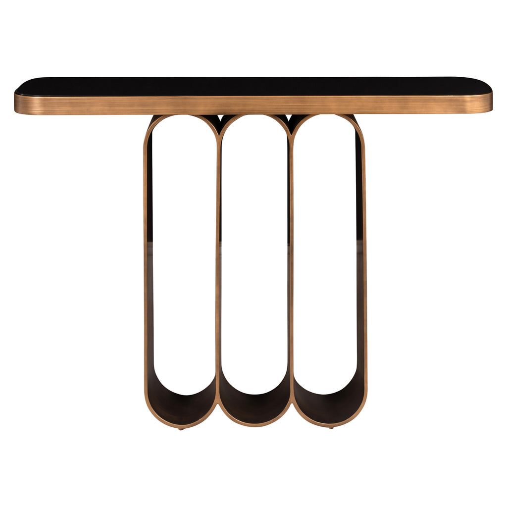 Konsole Locarno brushed gold