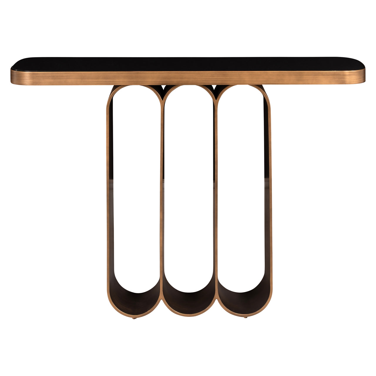 Konsole Locarno brushed gold