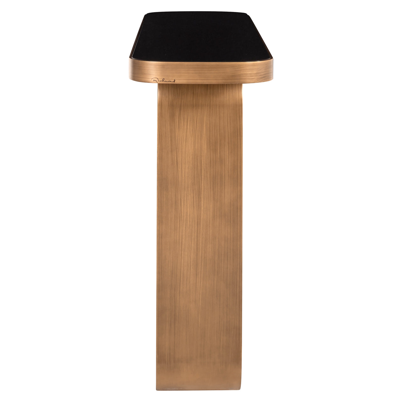 Konsole Locarno brushed gold