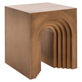 Beistelltisch Vevey brushed gold
