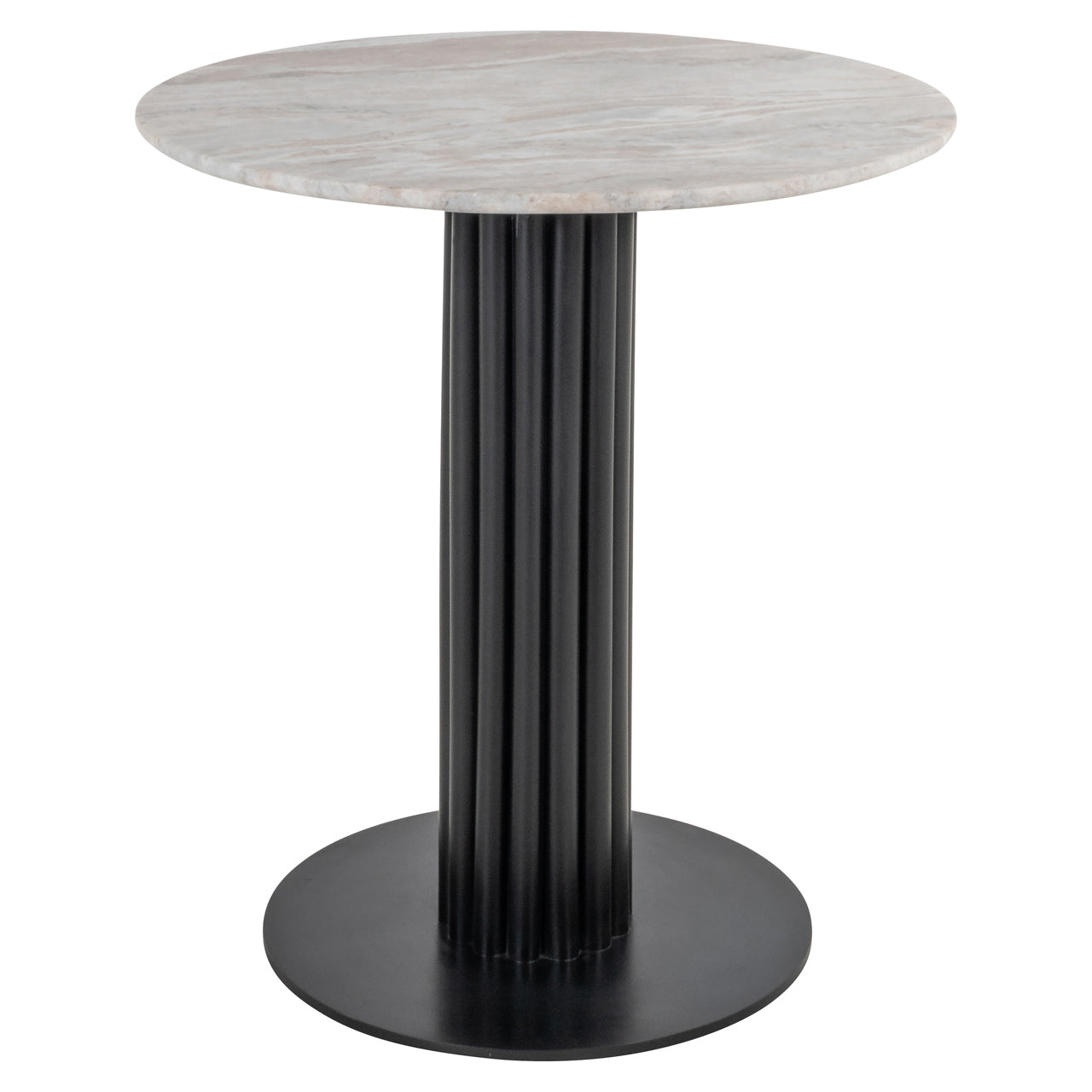 Bistro-Tisch Nyon Blush beige 75Ø