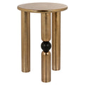 Beistelltisch Marshall gold 38Ø