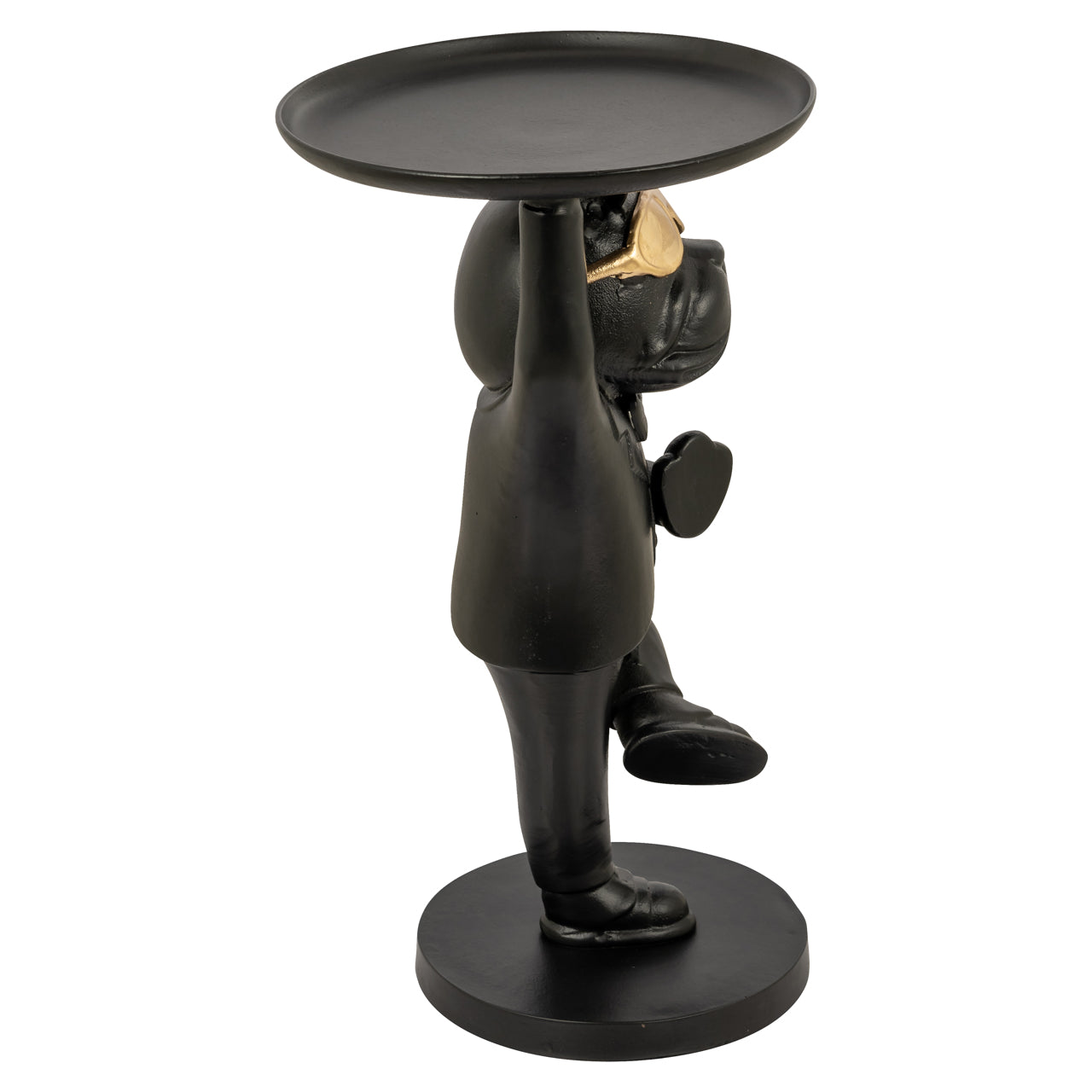 Beistelltisch Bullie black/gold