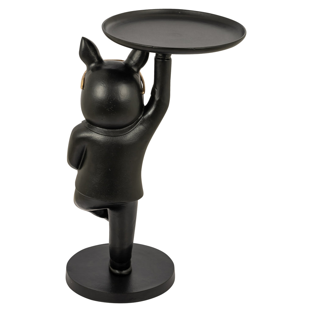 Beistelltisch Bullie black/gold