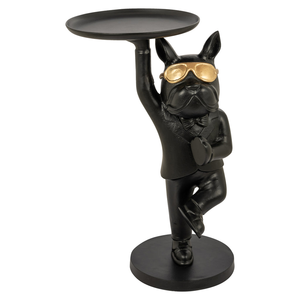 Beistelltisch Bullie black/gold