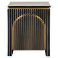 Nachttisch Les Arcs brushed gold