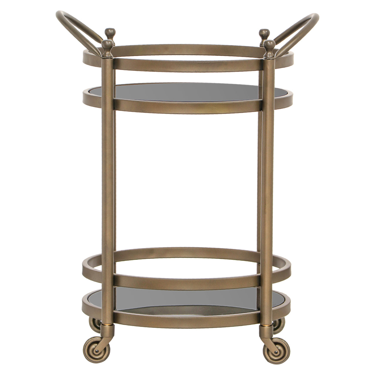 Servierwagen Hendricks brushed gold