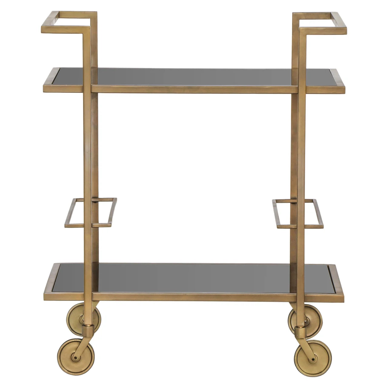Servierwagen Xo brushed gold