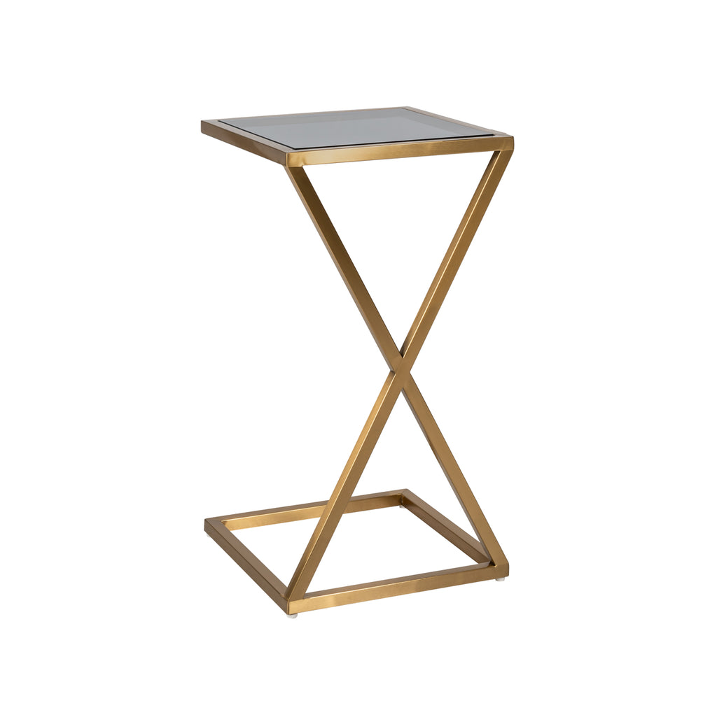 Beistelltisch Paramount brushed gold