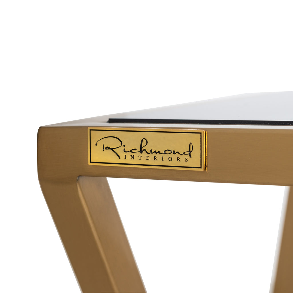 Beistelltisch Paramount brushed gold