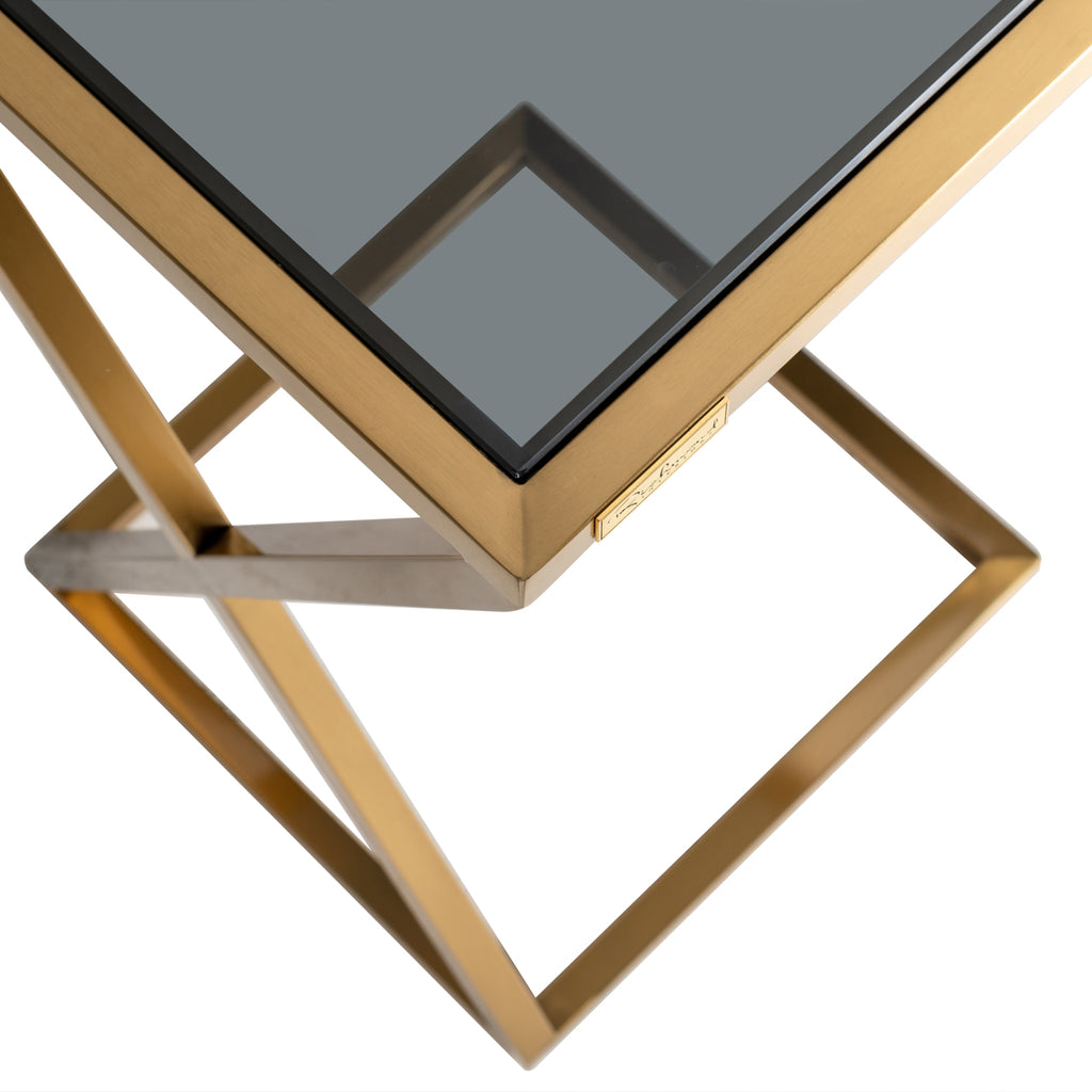 Beistelltisch Paramount brushed gold