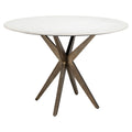 Esstisch Maisy white 114Ø
