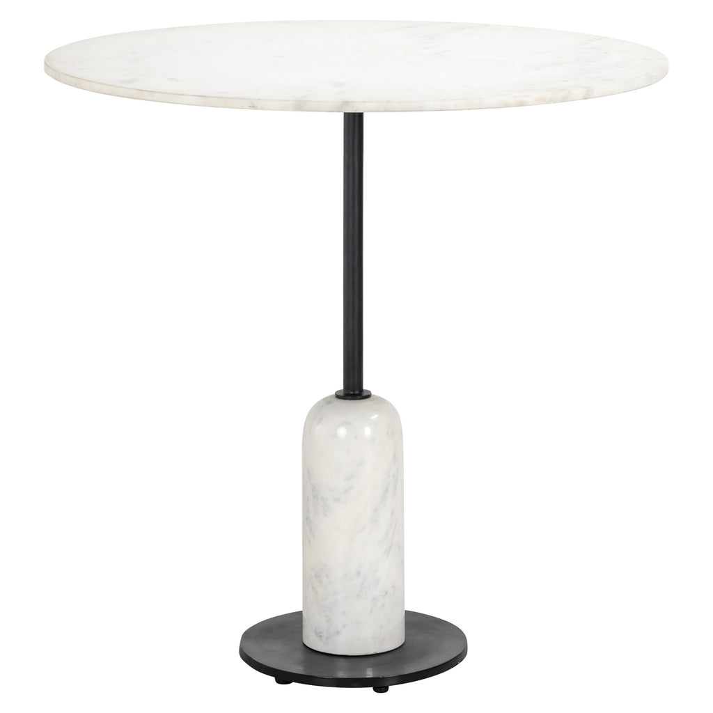 Esstisch Jagger black/white 76,5Ø