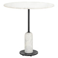 Esstisch Jagger black/white 76,5Ø