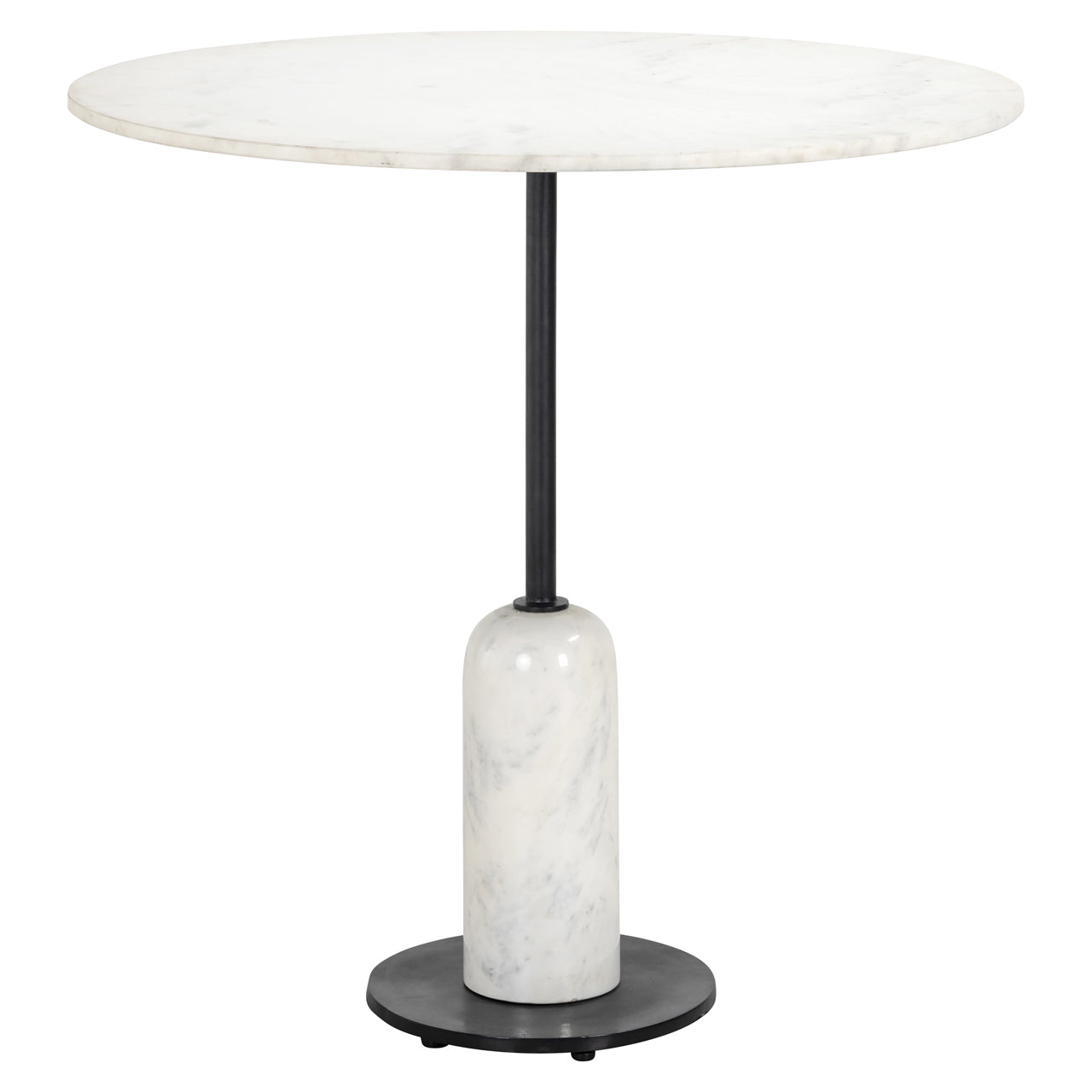 Esstisch Jagger black/white 76,5Ø