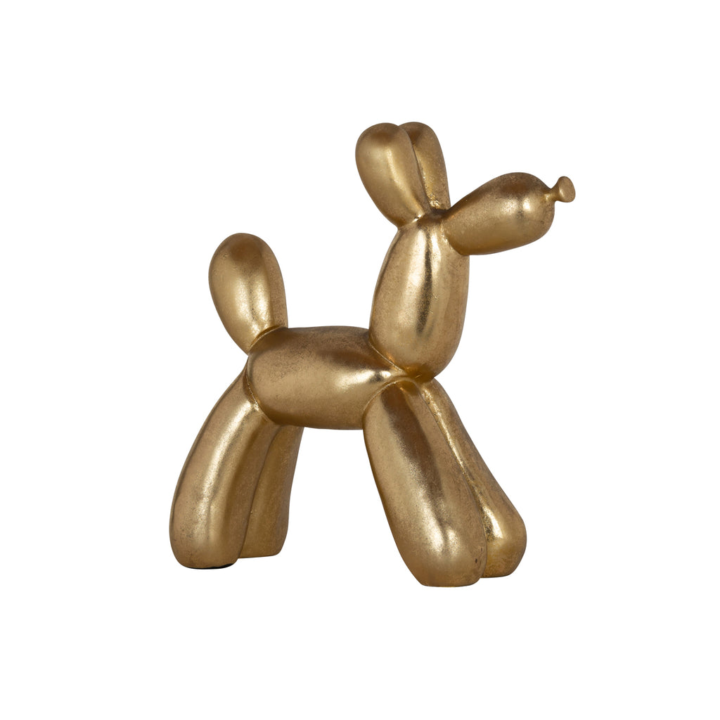 Dekoratives Objekt Dog gold