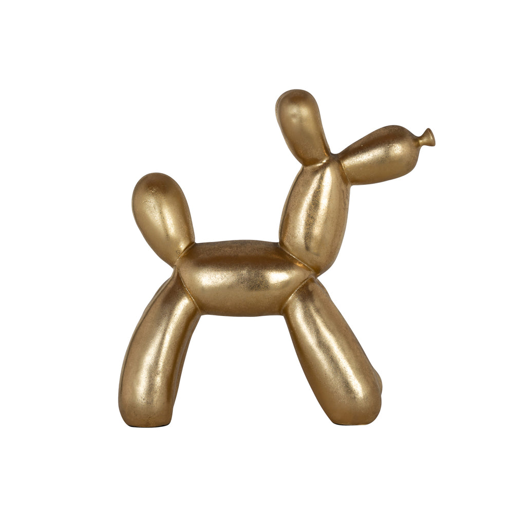 Dekoratives Objekt Dog gold