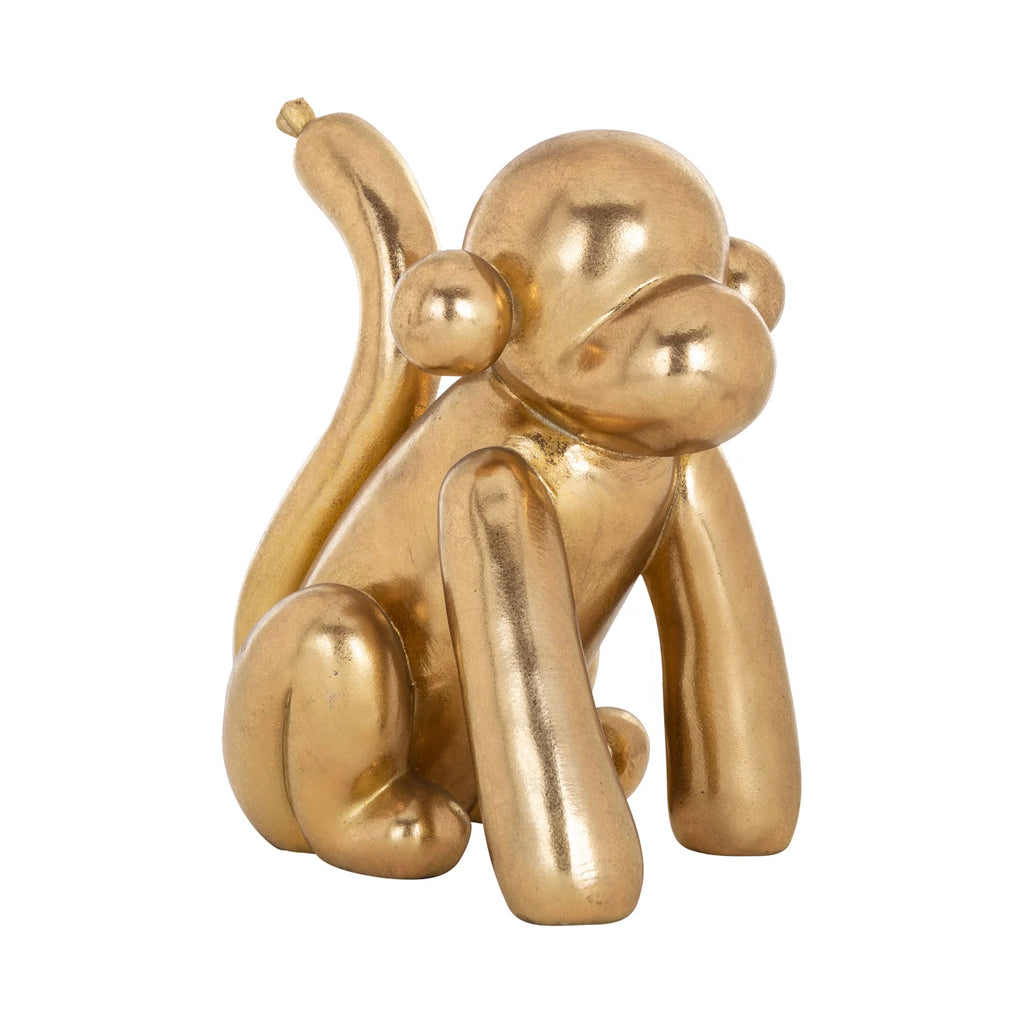 Dekoratives Objekt Monkey gold