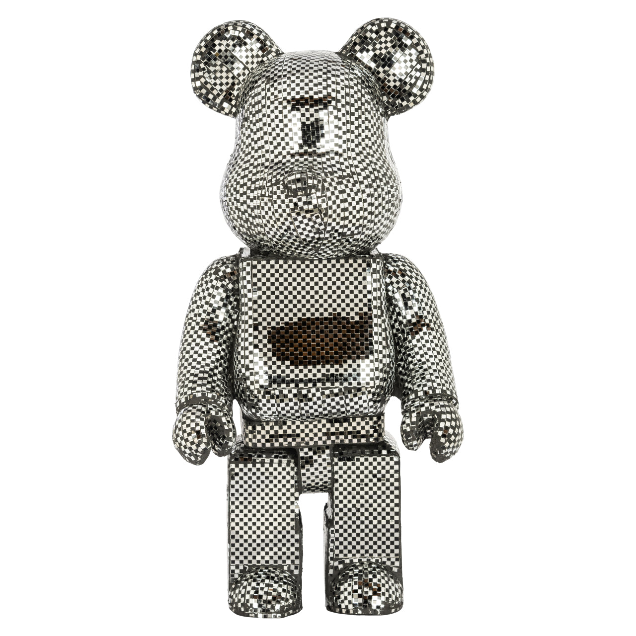 Dekoratives Objekt Bear silver small