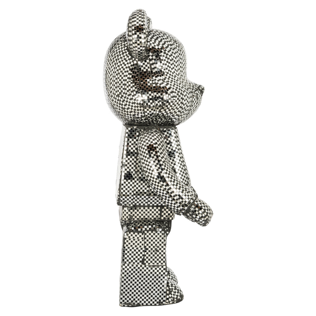 Dekoratives Objekt Bear silver small
