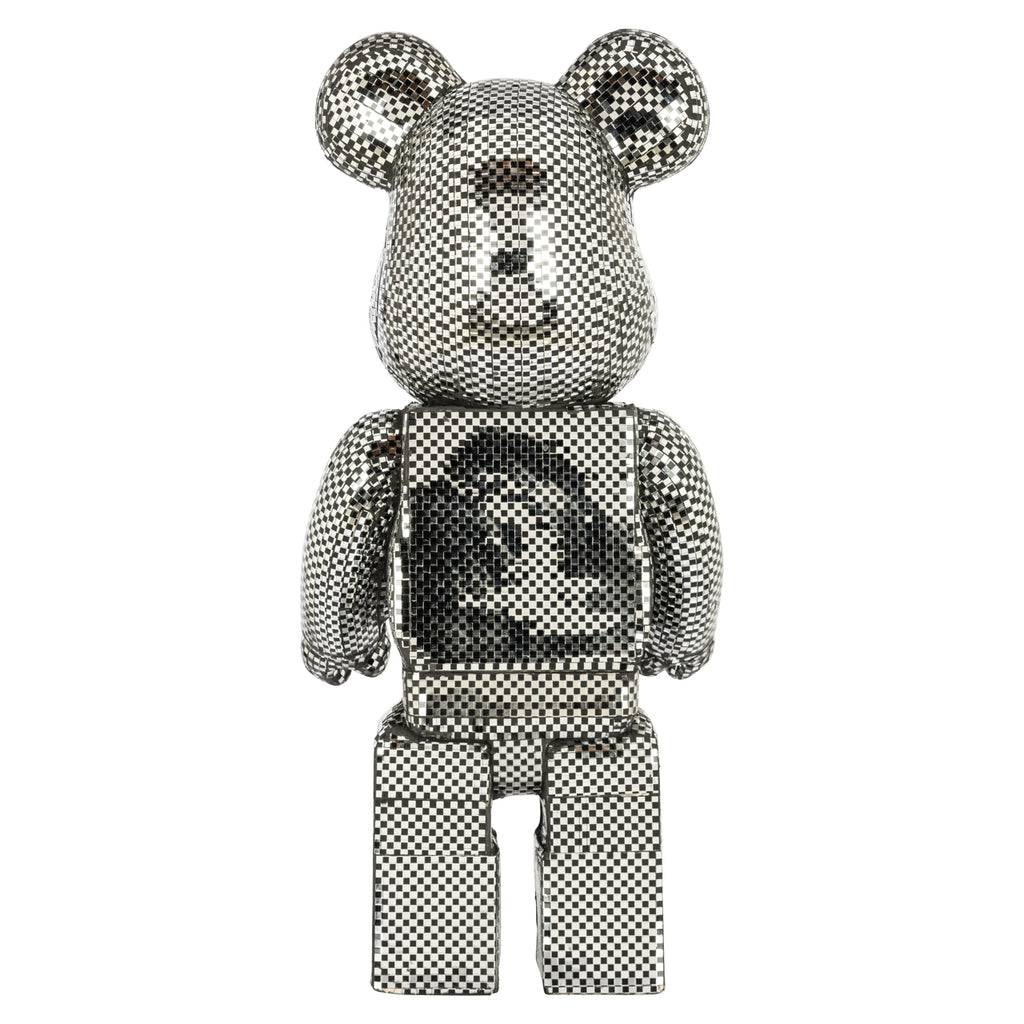 Dekoratives Objekt Bear silver small