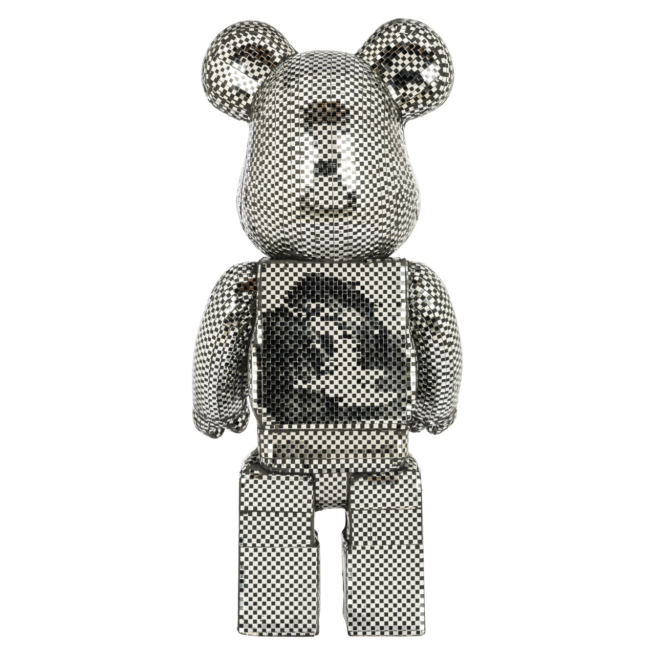 Dekoratives Objekt Bear silver small