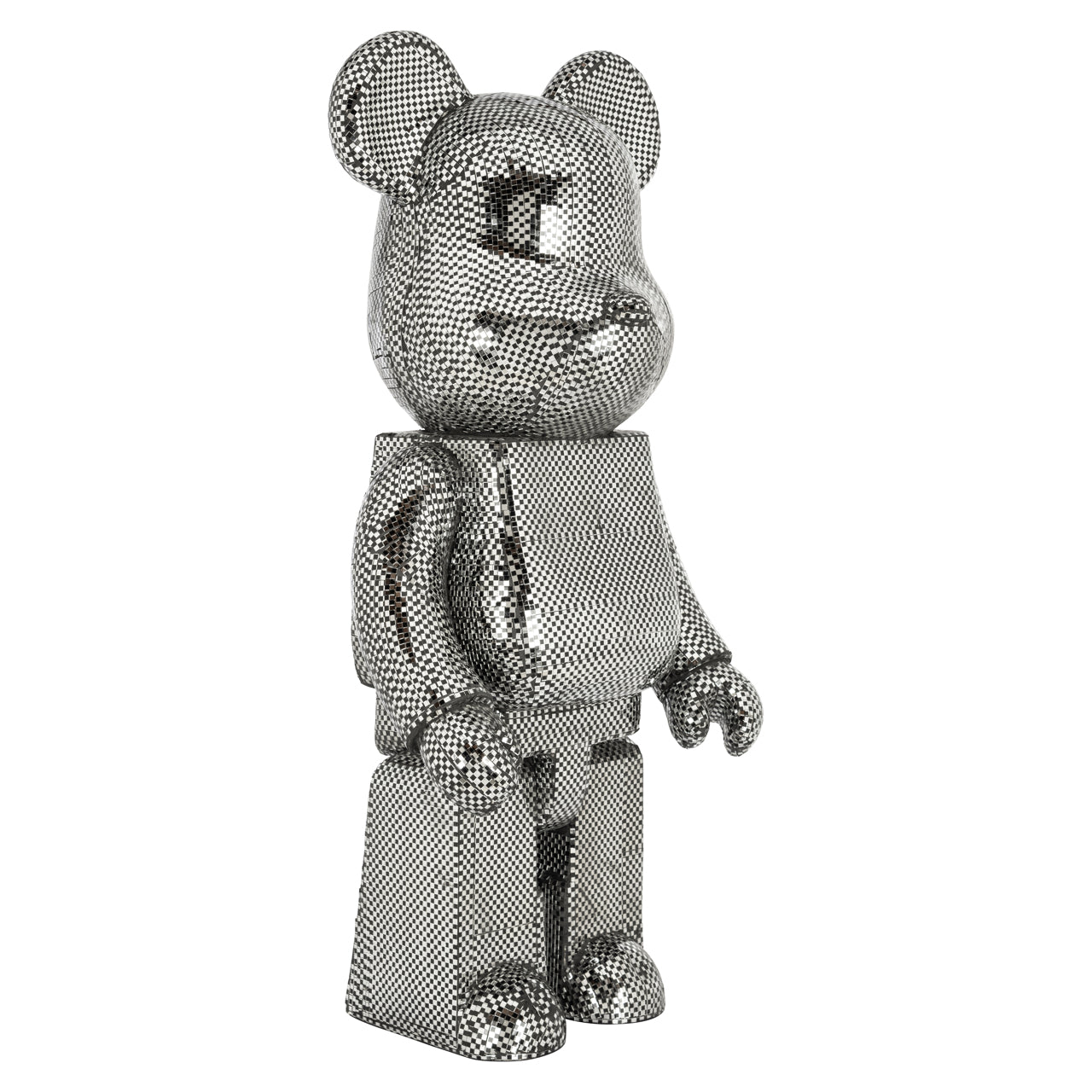 Dekoratives Objekt Bear silver large