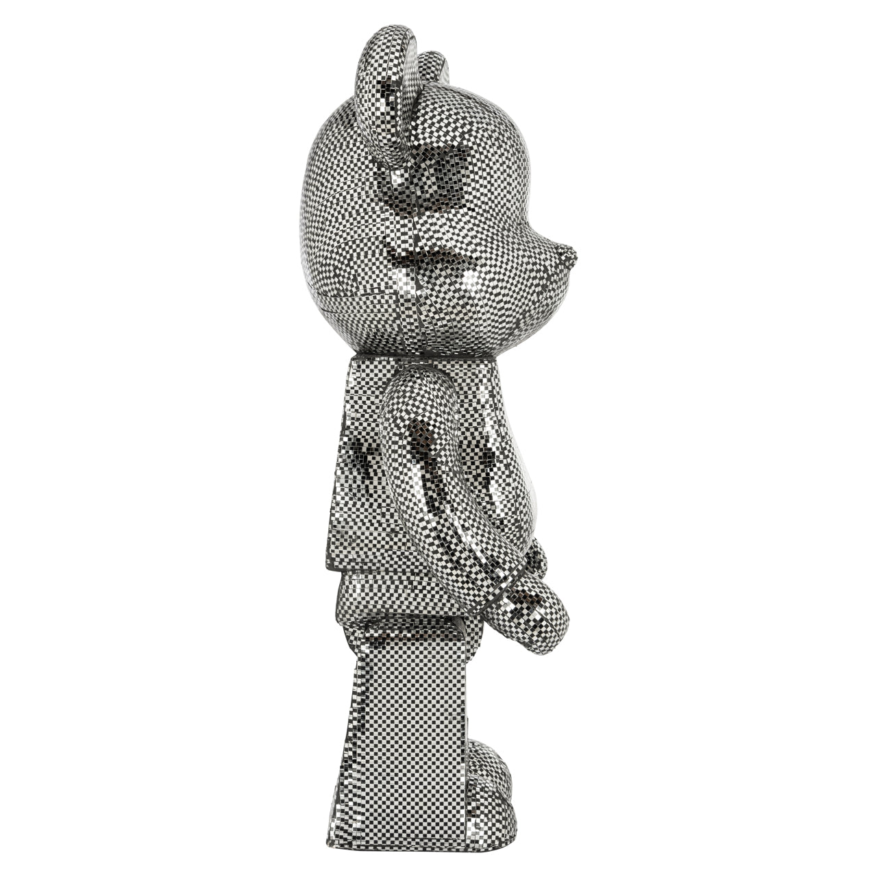 Dekoratives Objekt Bear silver large