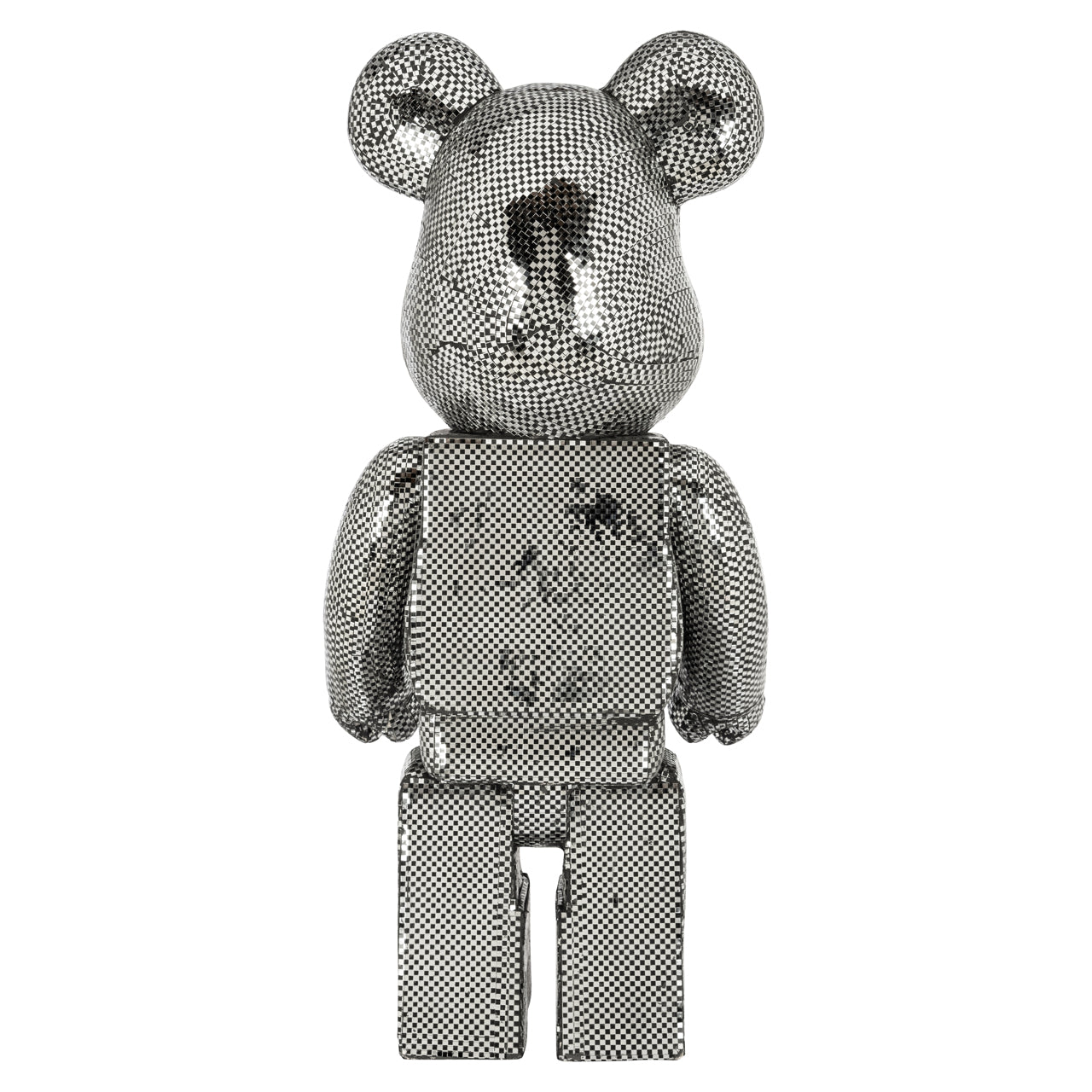 Dekoratives Objekt Bear silver large