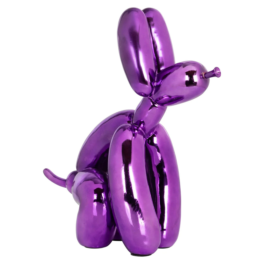 Dekoratives Objekt Dog purple