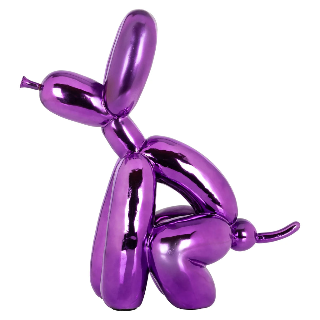 Dekoratives Objekt Dog purple