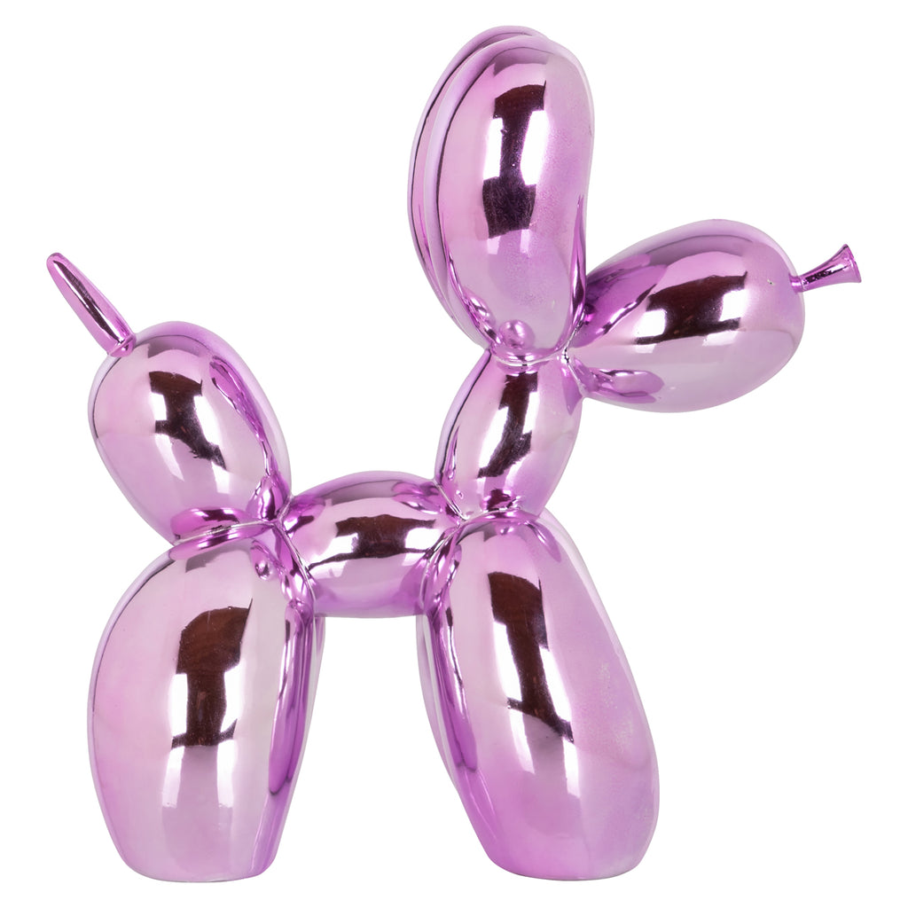 Dekoratives Objekt Dog pink