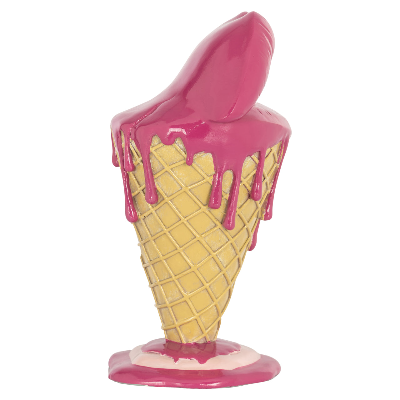 Dekoratives Objekt Lips pink