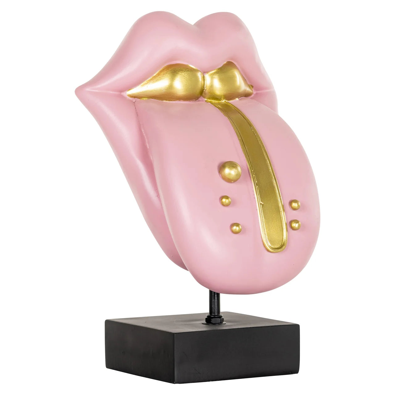 Dekoratives Objekt Tongue pink