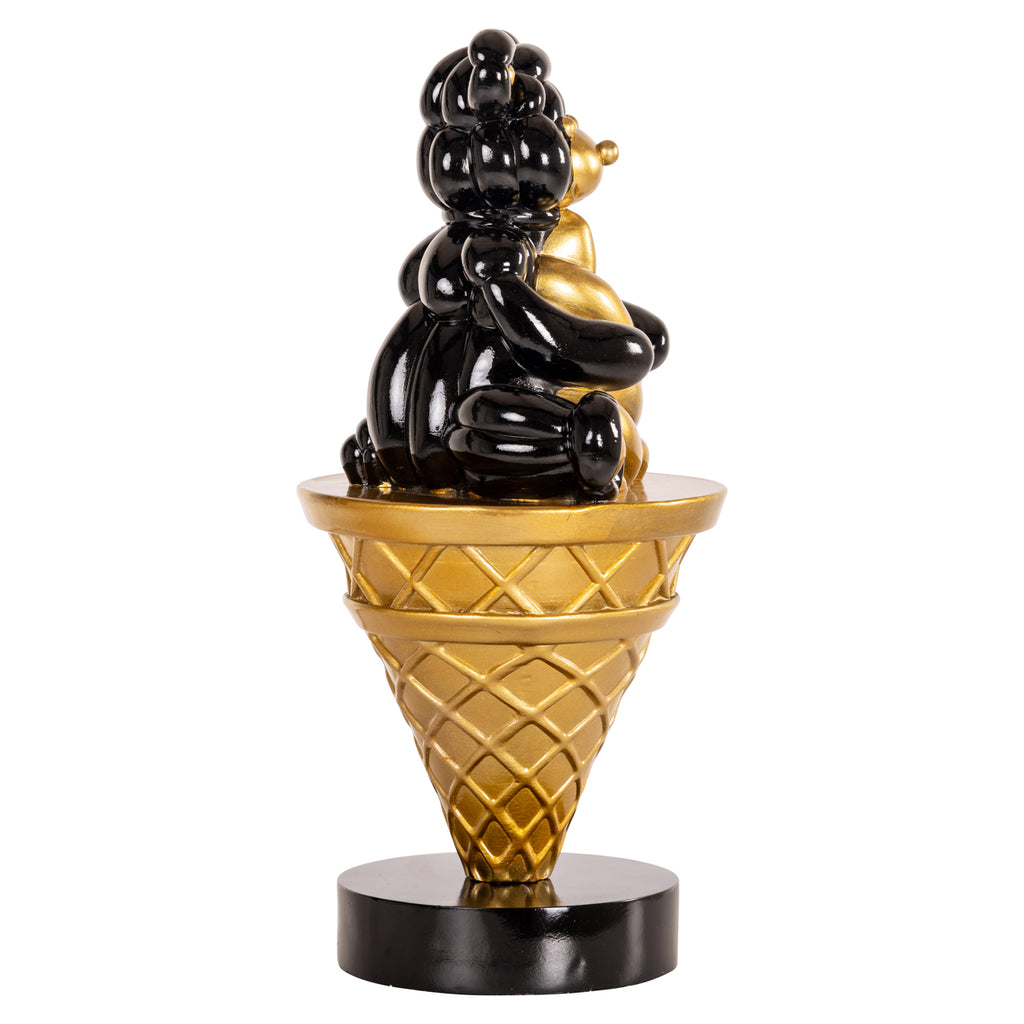 Dekoratives Objekt Harly black/gold