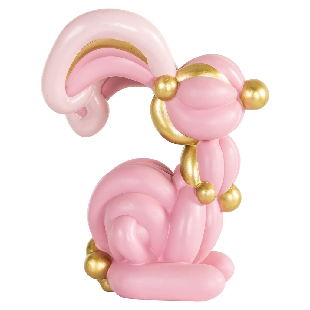Dekoratives Objekt Rabbit pink