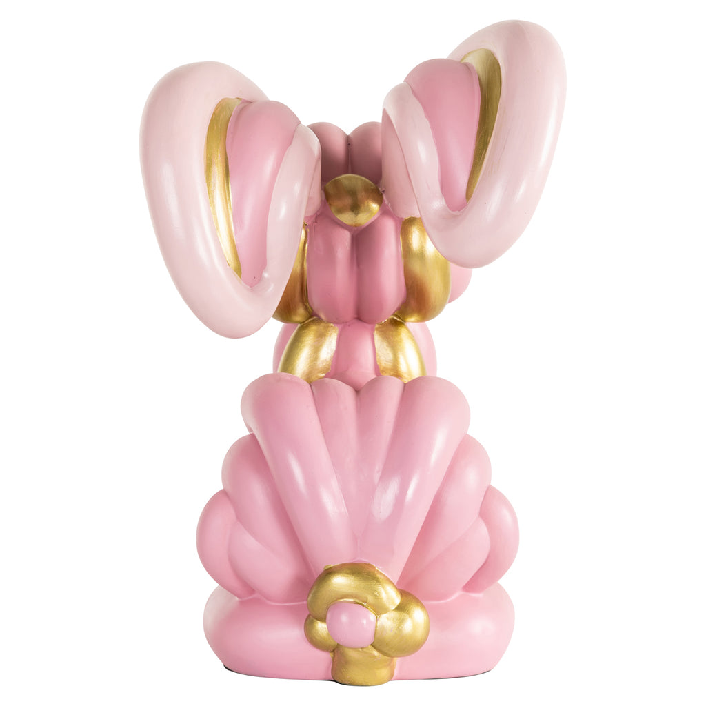 Dekoratives Objekt Rabbit pink