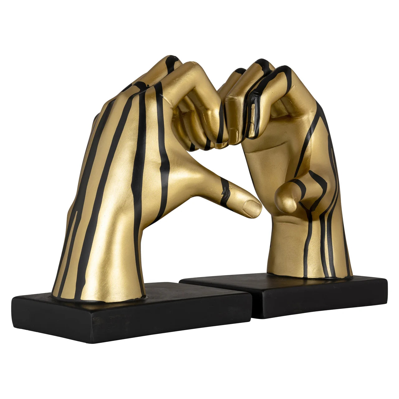 Buchständer Love black/gold
