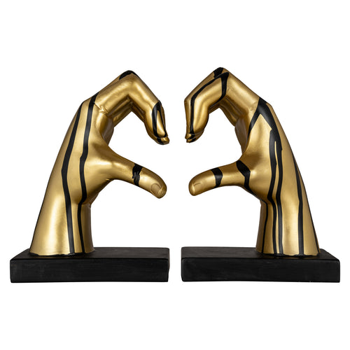 Buchständer Love black/gold
