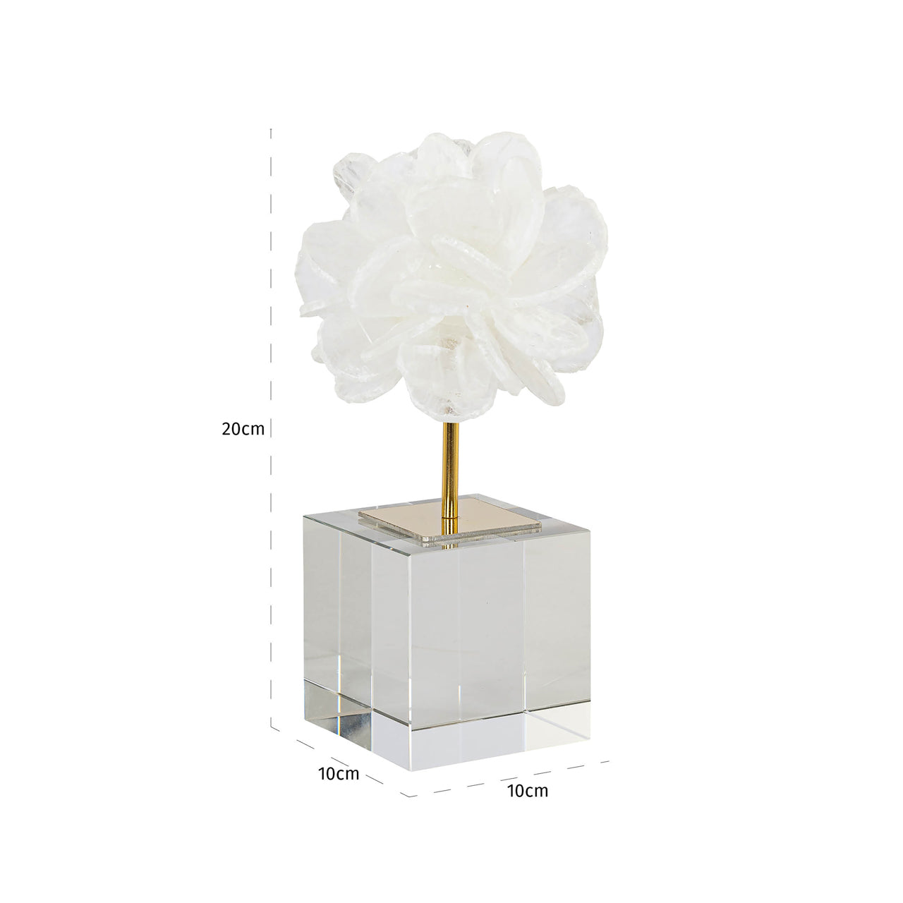 Dekoratives Objekt Eline white small