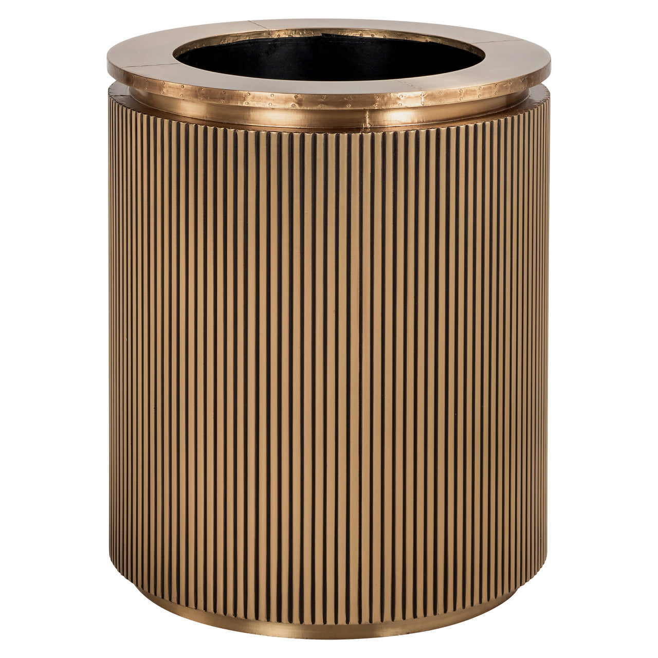 Pflanzgefäß Ironville gold 50Ø
