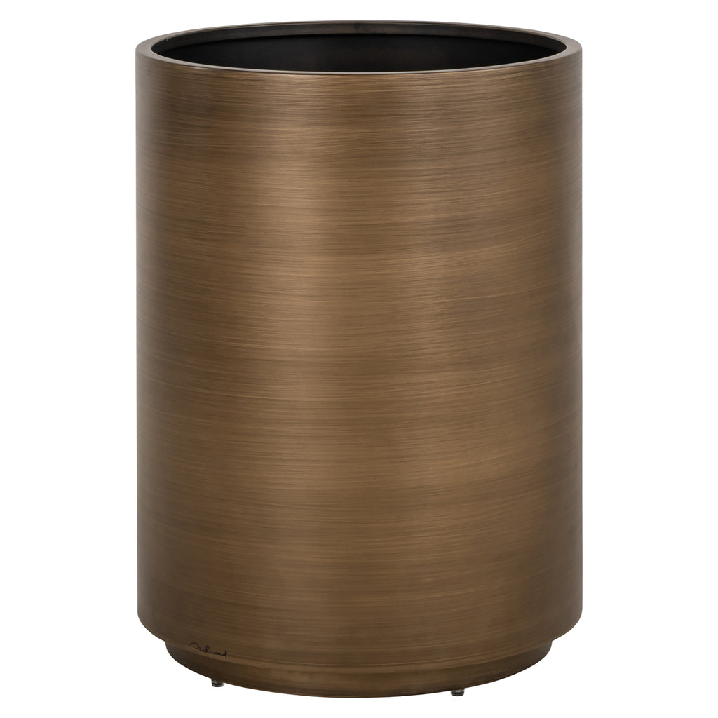Pflanzgefäß Dira brushed gold 45Ø