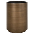 Pflanzgefäß Dira brushed gold 45Ø