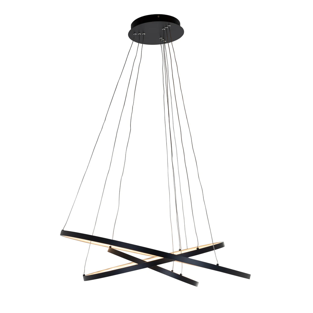 Pendelleuchte Amira black