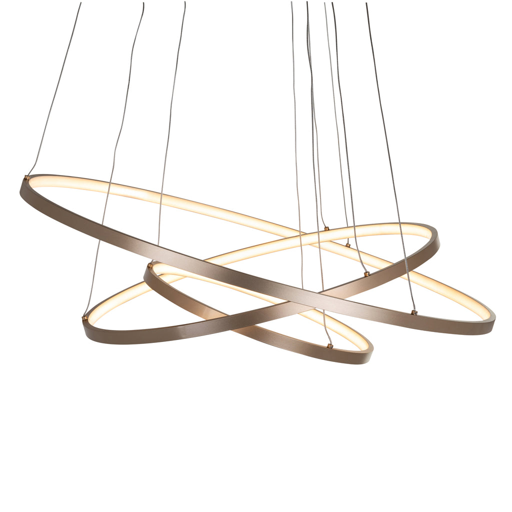 Pendelleuchte Amira gold