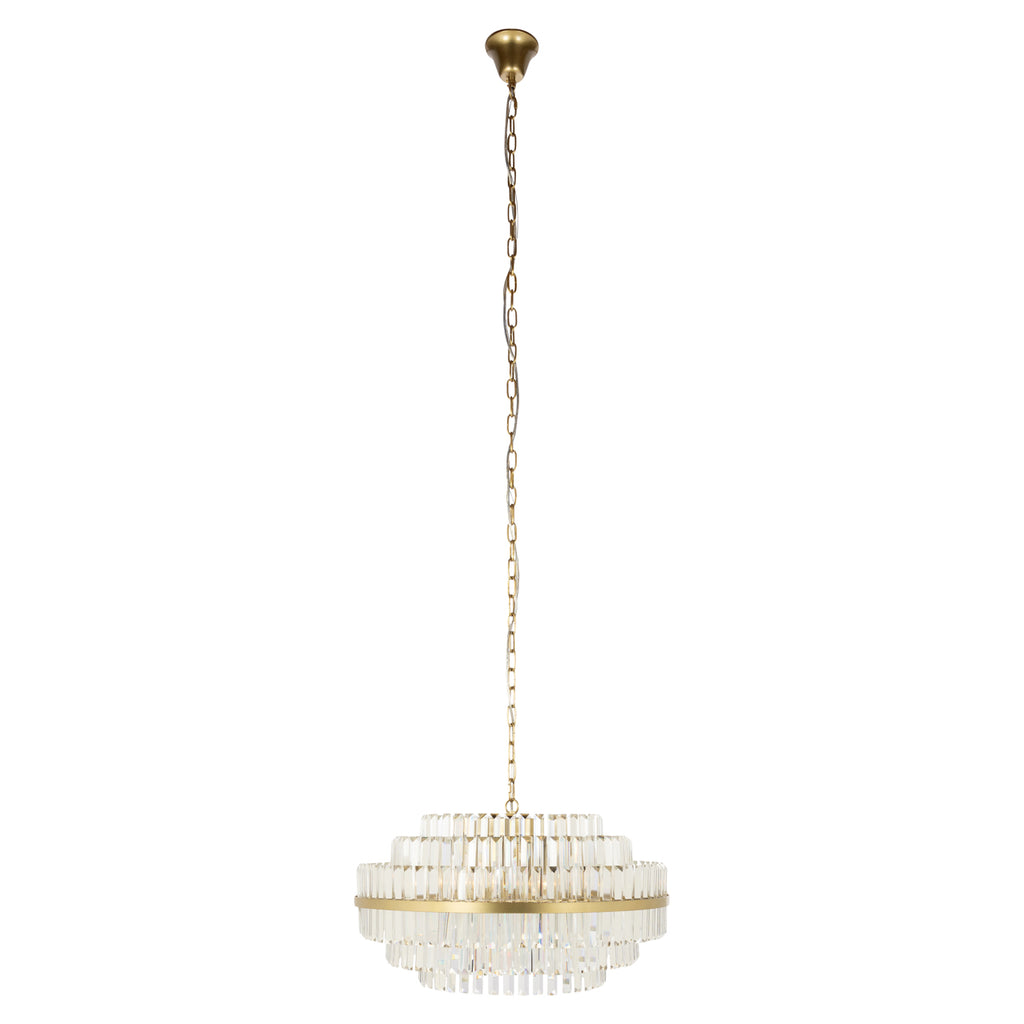 Pendelleuchte Desire brushed gold medium