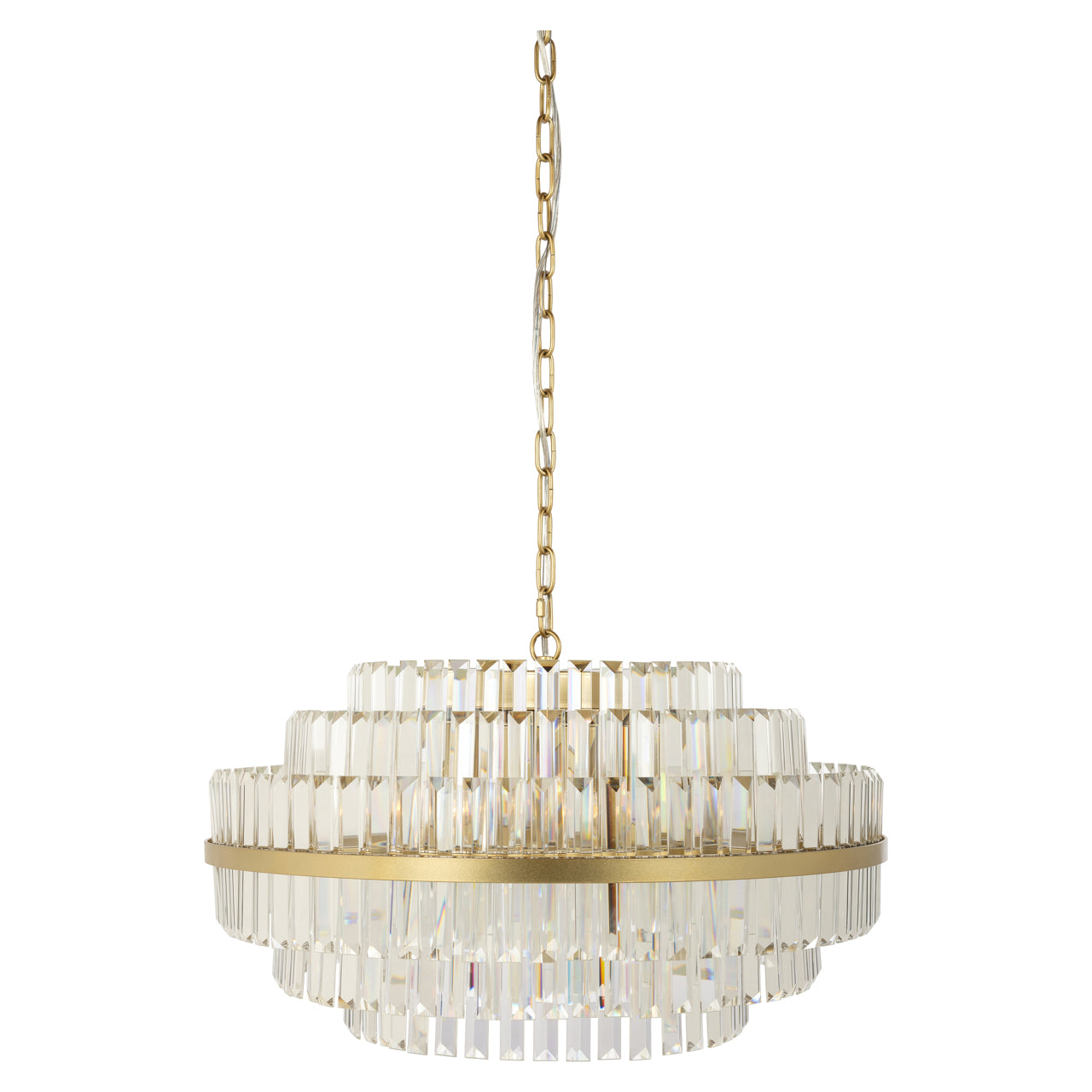 Pendelleuchte Desire brushed gold large