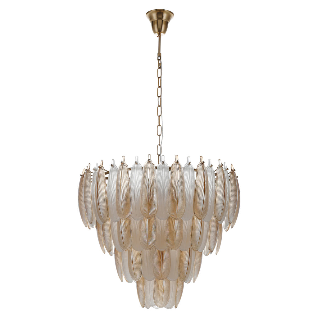 Pendelleuchte Chloe gold
