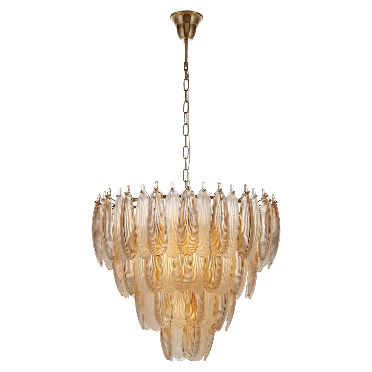 Pendelleuchte Chloe gold