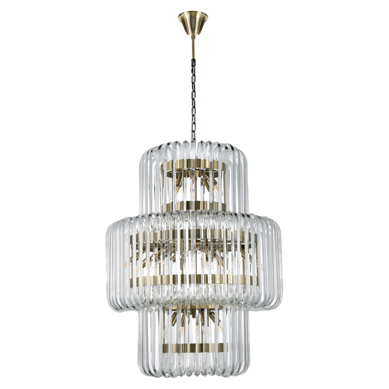 Pendelleuchte Chenna clear transparent